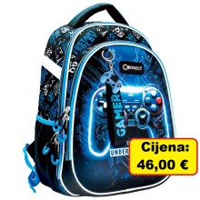 Ruksak školski anatomski lagan XT Gamer Blue 26